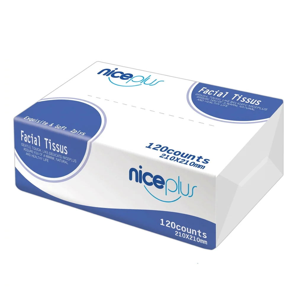 Facial tissue, kitchen paper and paper products