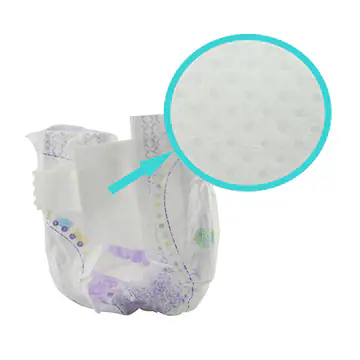 Stretch Side Ear Nonwoven Fabric view 2