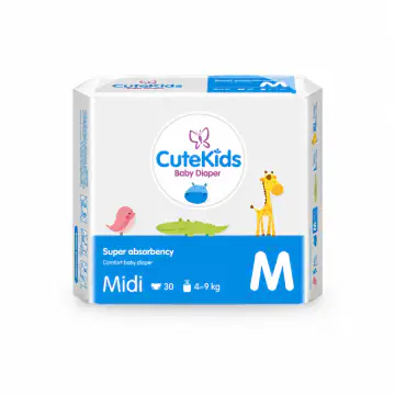 Printed Disposable Baby Taped Diapers view 1