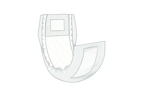 Disposable Male Dog Diapers - Adjustable Tab Fit view 3