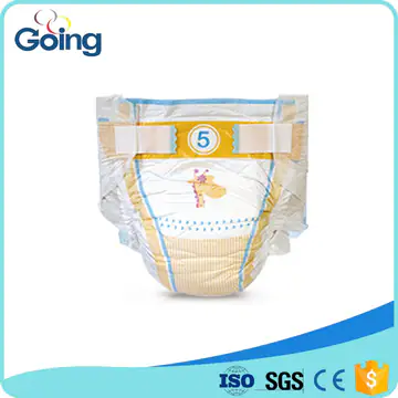 Printed Disposable Baby Taped Diapers view 5