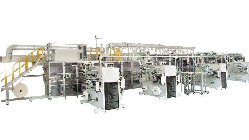 Multi-stage hygiene machinery for global manufacturing projects