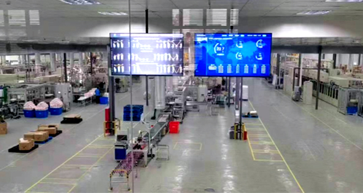 Overview of Goooing hygiene product manufacturing facilities