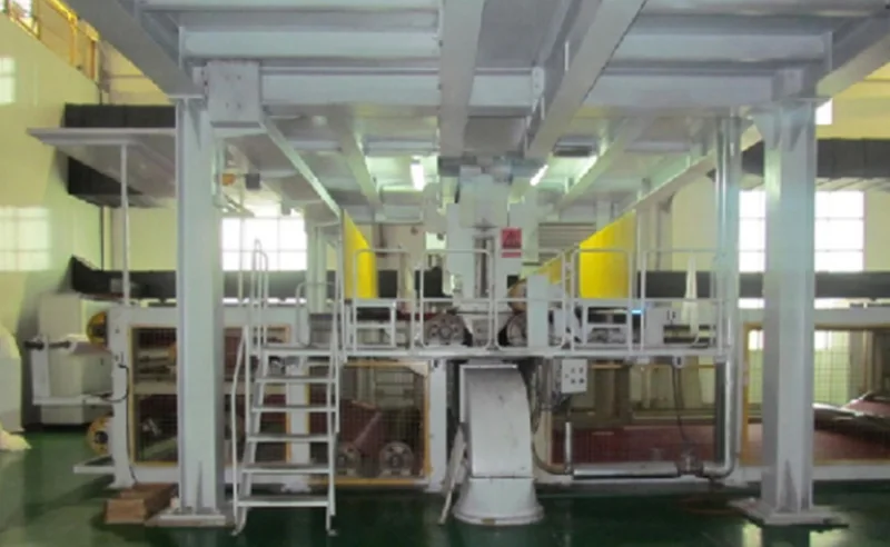 SSS nonwoven fabric production line for hygiene product materials
