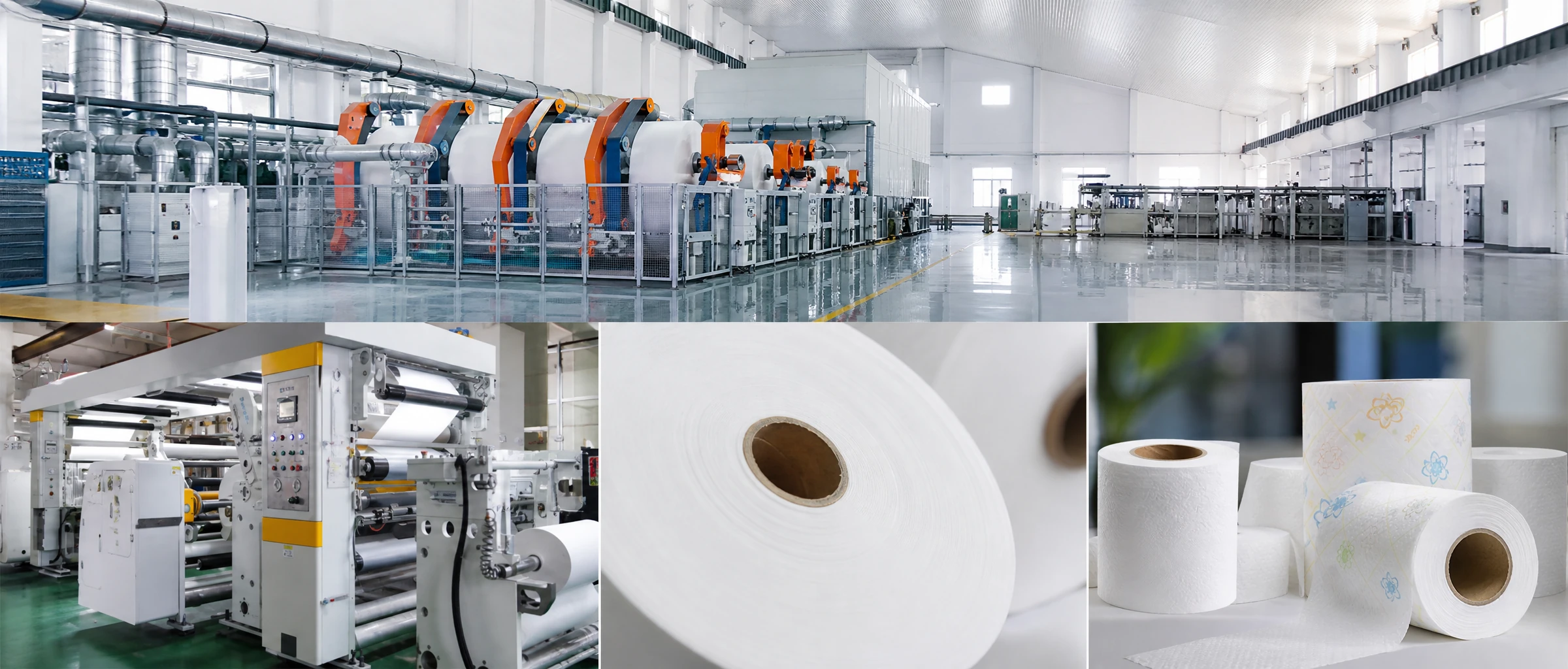 Goooing integrated hygiene product manufacturing network