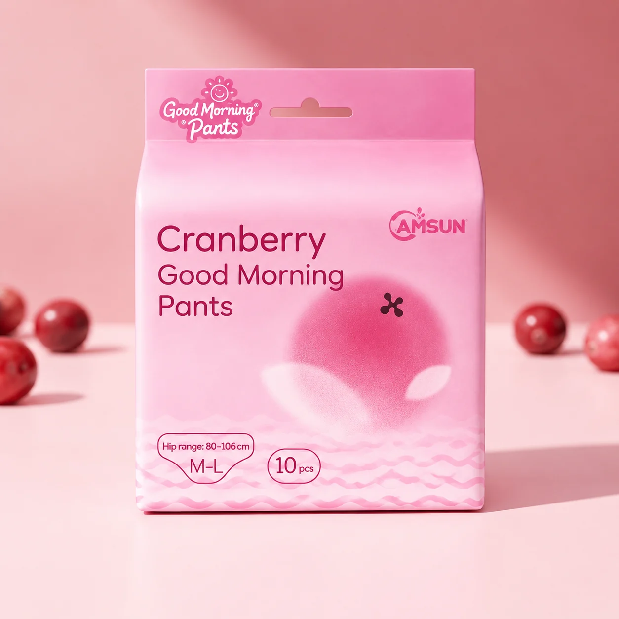 AMSUN Cranberry Morning Pants - M-L 10