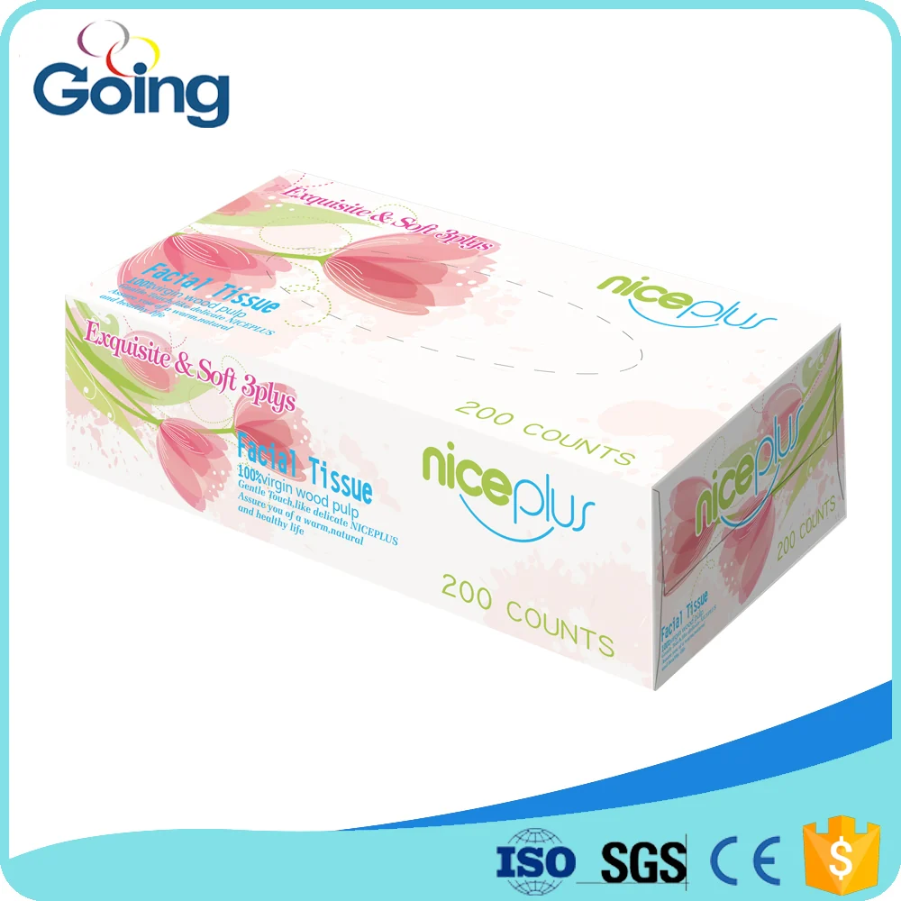 Private Label Facial Tissue Box – 200 Counts product detail