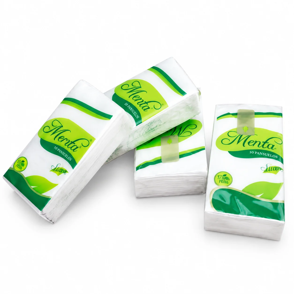 Menta Pocket Tissues - 10 Sheets