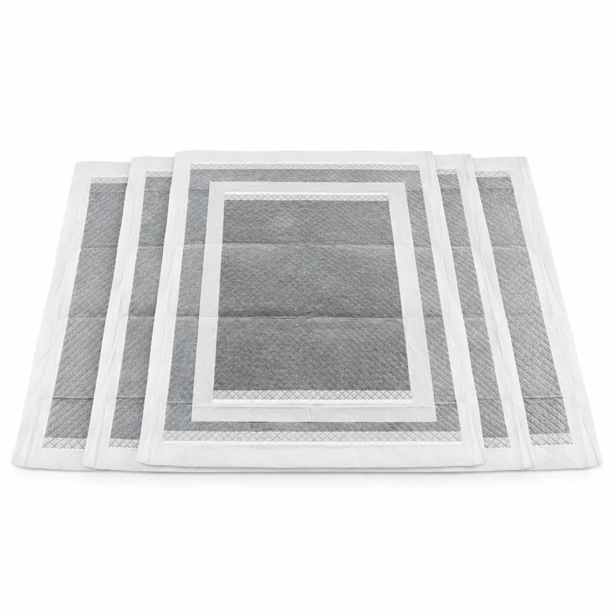 Disposable Pet Training Pads - Absorbent Gray Core